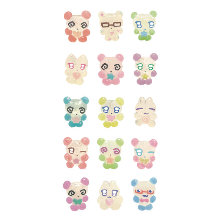 [Huhuee] Glitter Puding Sticker