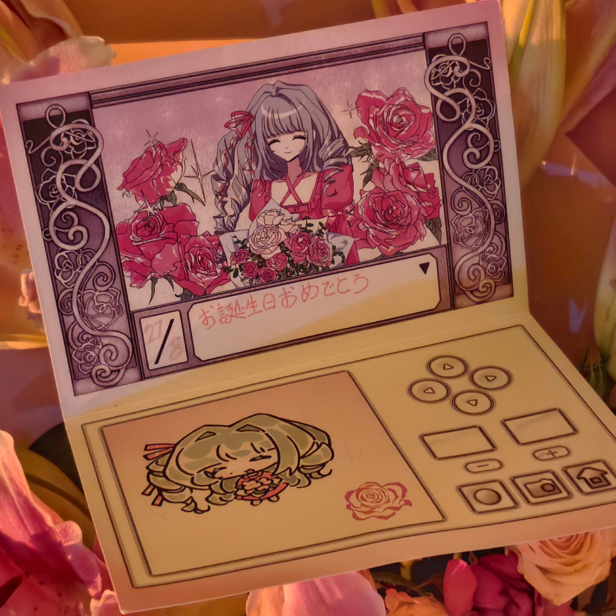 [Ribbon Honey] Fantasy Garden Greeting Card