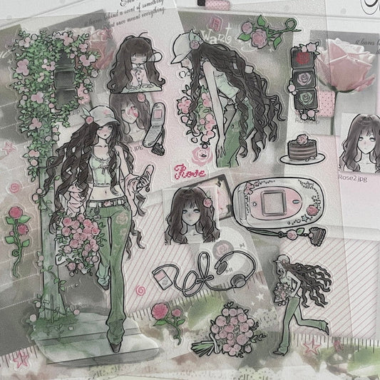 [Huaeart] Rose Way Sticker