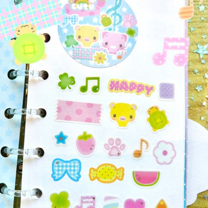 [Pobe] Happy Deco Kiss Cut Tape
