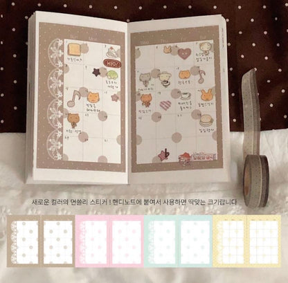 [Lovers Pick Me] Lace Monthly Sticker Pack