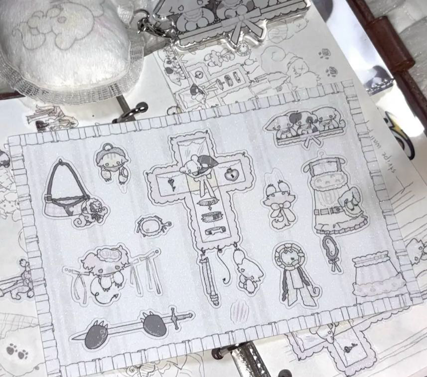 Dguek M Room Sticker