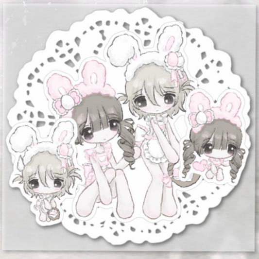 [Miryoco] Easter Rabbit Sticker
