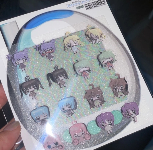 Huhuee Antenna Girl Sticker