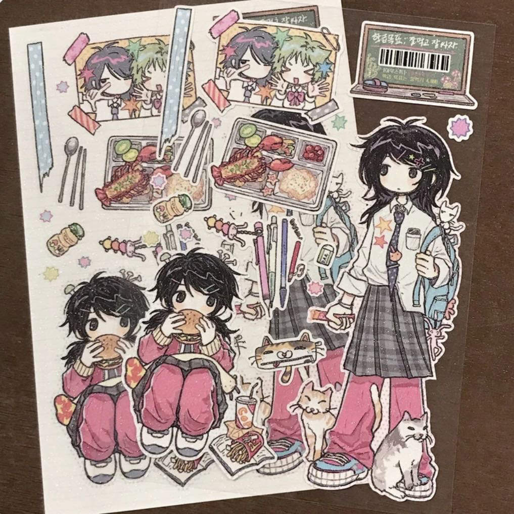 [Amustew] Yummy Food Sticker