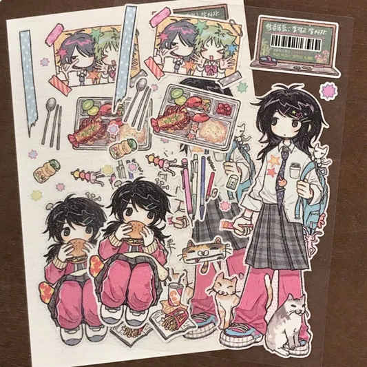 [Amustew] Yummy Food Sticker
