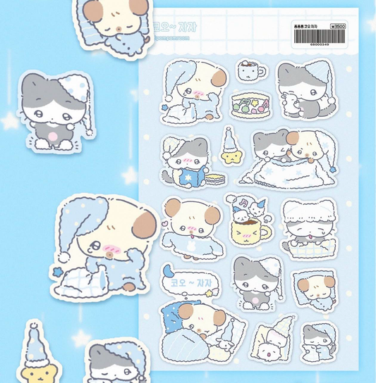 Pompomroom Goodnight Sticker