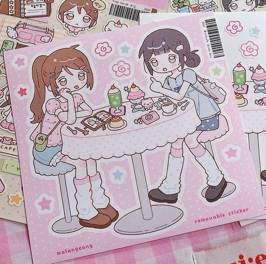 Malangcong Cafe Date Sticker