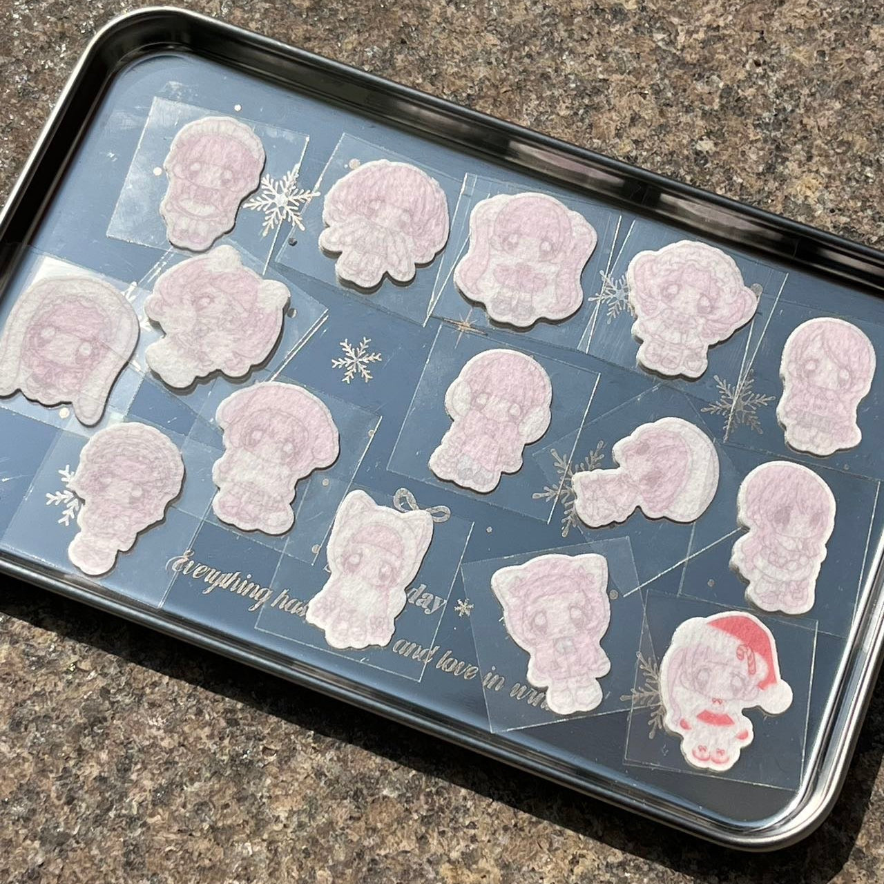 [Pumpum] Flet Sticker Random 3p