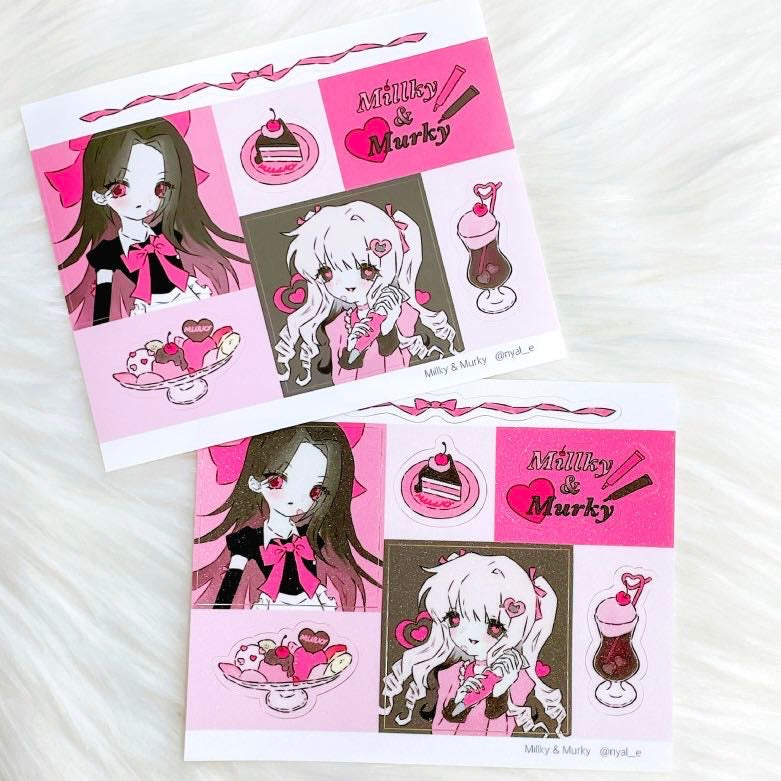 [Nyal] Dessert Girl Sticker