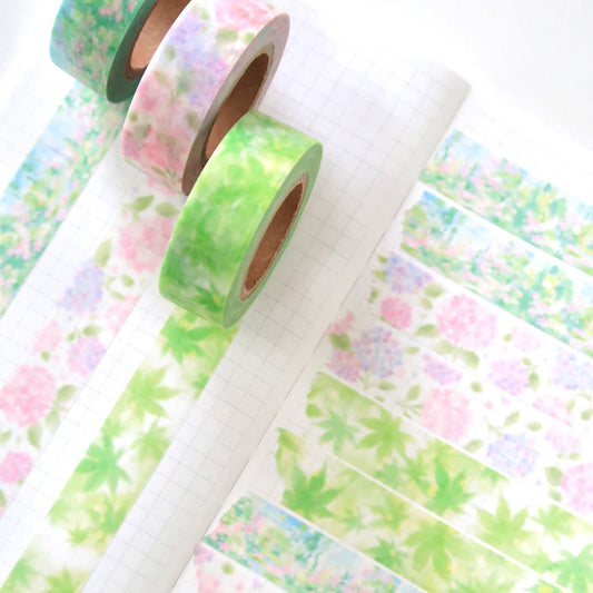 [Pearly Button] Summer Collection Masking Tape