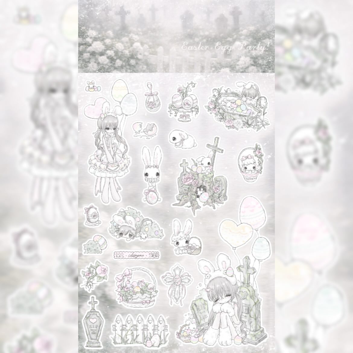 [Miryoco] Easter Egg Sticker