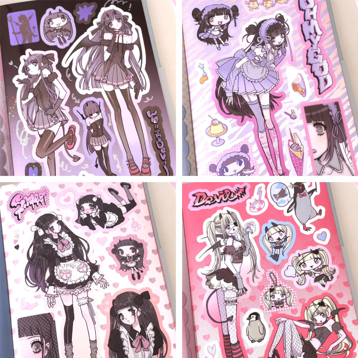 Domi World Sticker Book V2 Sticker Sheet