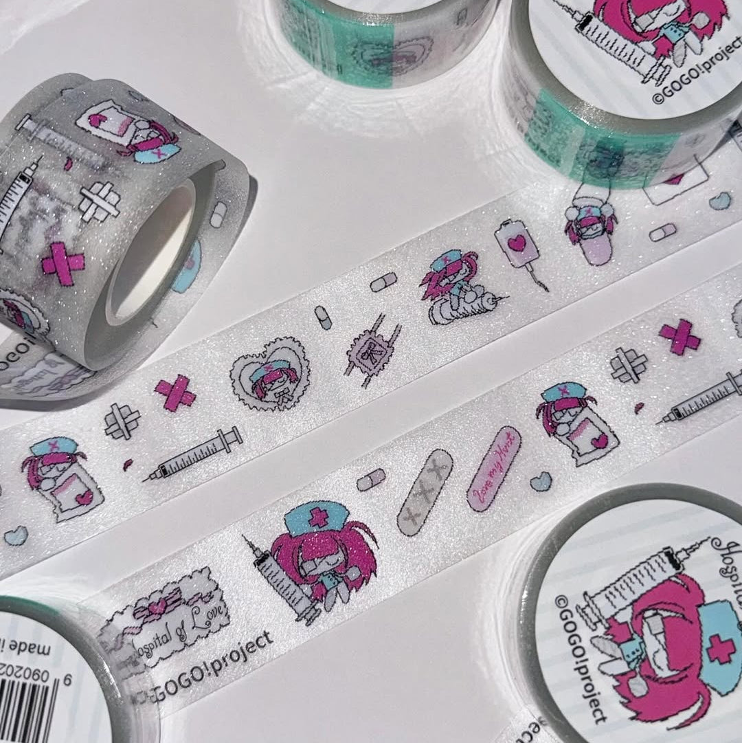 GOGO!project Nurse Kiss Cut Tape