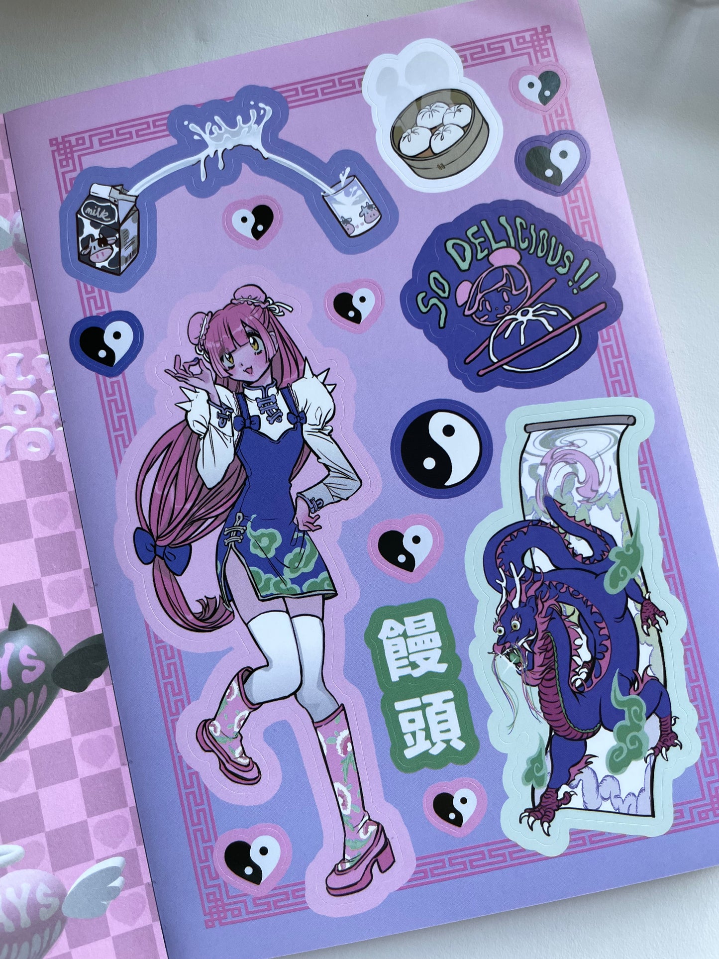 Domi World Sticker Book V1 Sticker Sheet