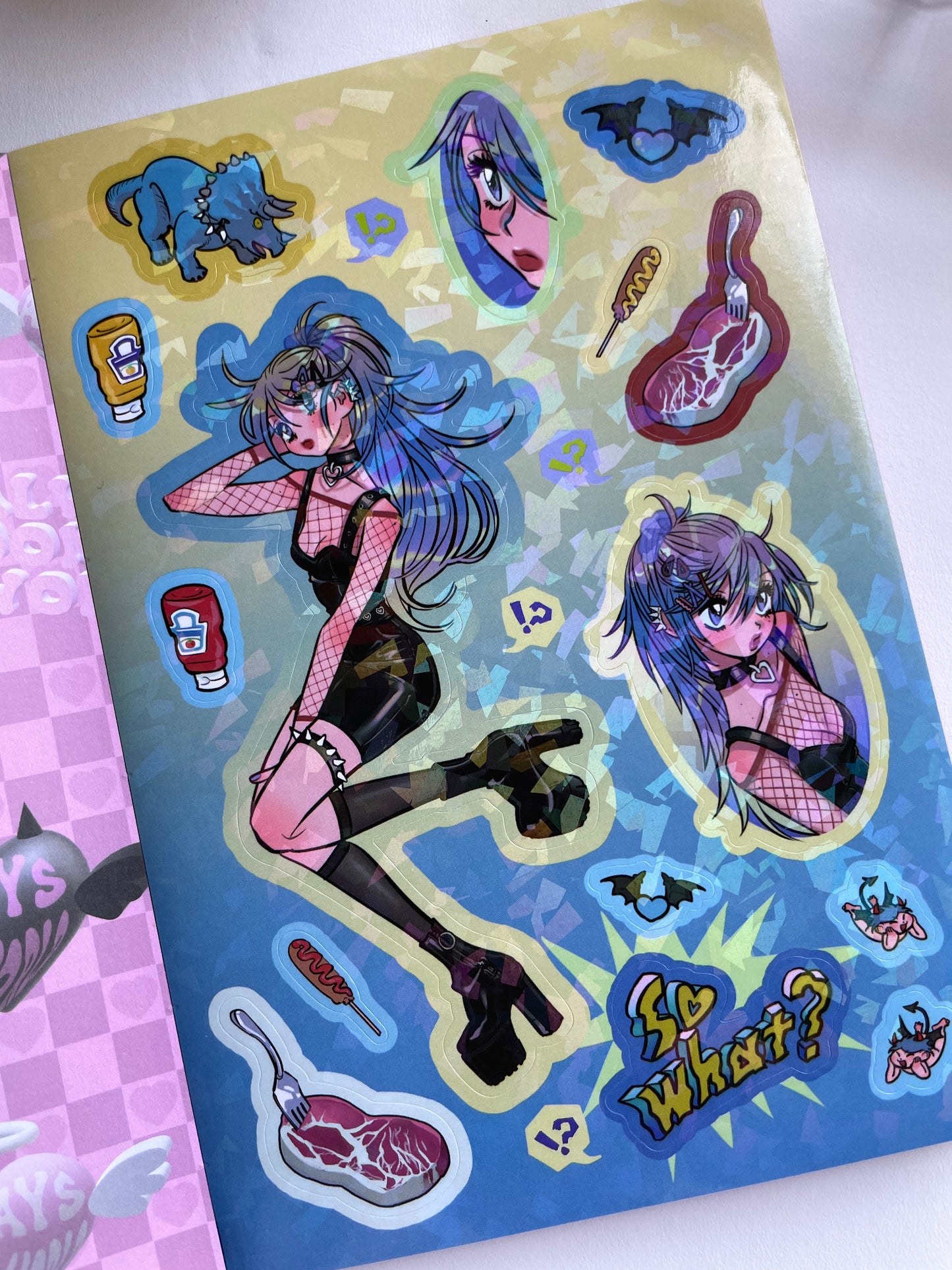 Domi World Sticker Book V1 Sticker Sheet