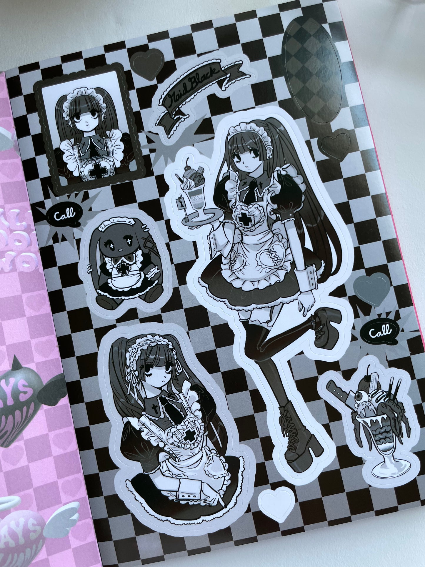 Domi World Sticker Book V1 Sticker Sheet