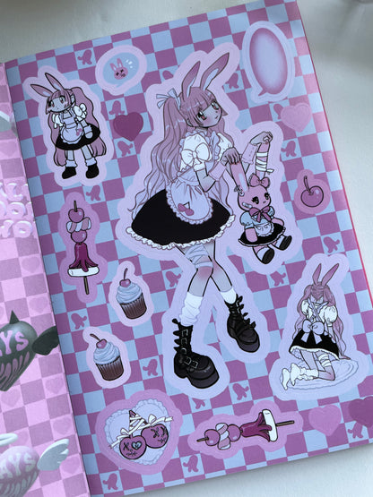 Domi World Sticker Book V1 Sticker Sheet