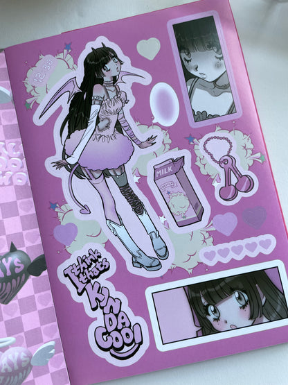 Domi World Sticker Book V1 Sticker Sheet