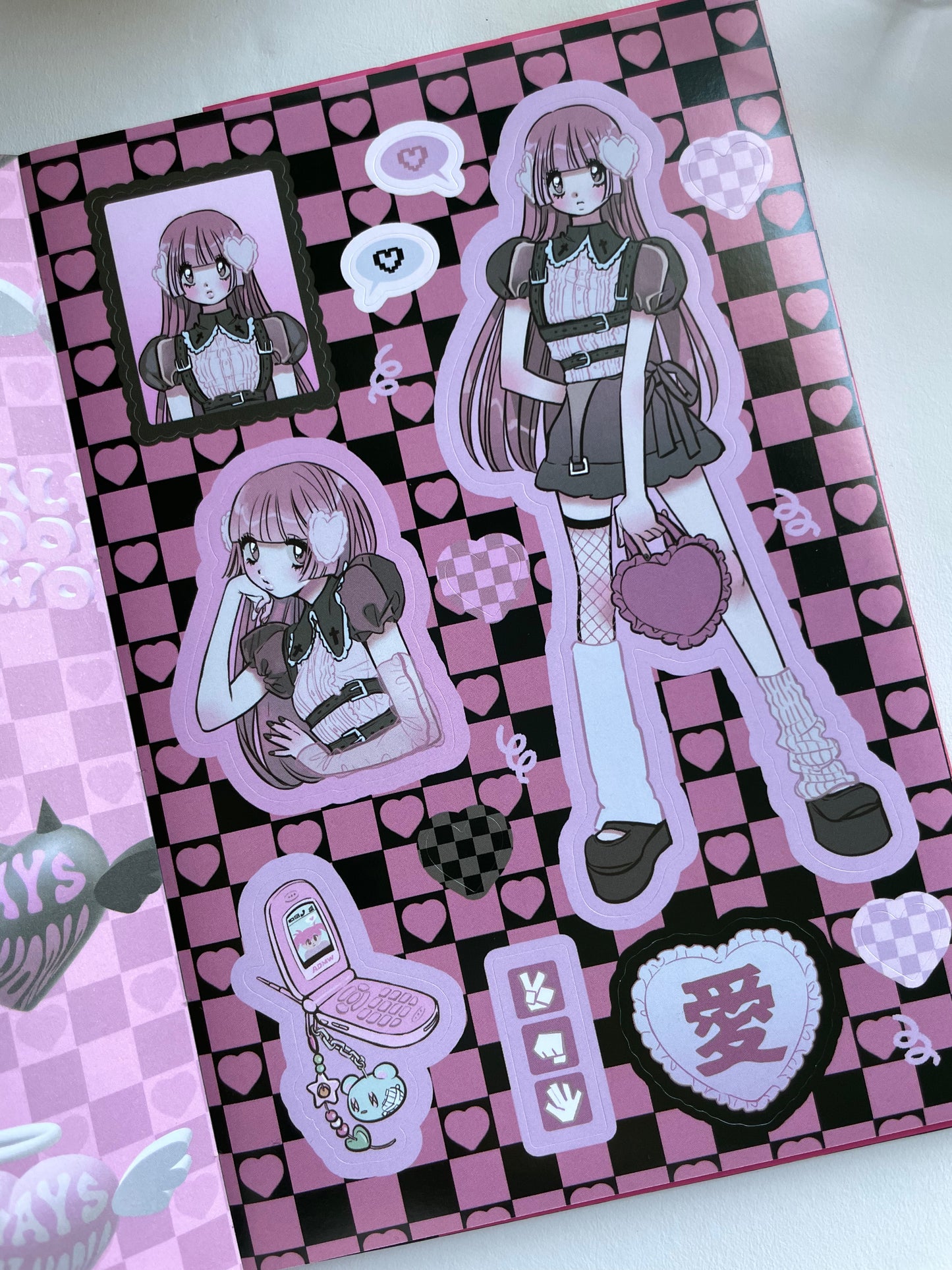 Domi World Sticker Book V1 Sticker Sheet