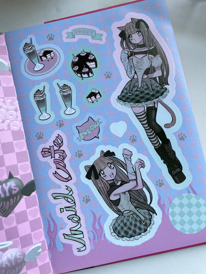 Domi World Sticker Book V1 Sticker Sheet