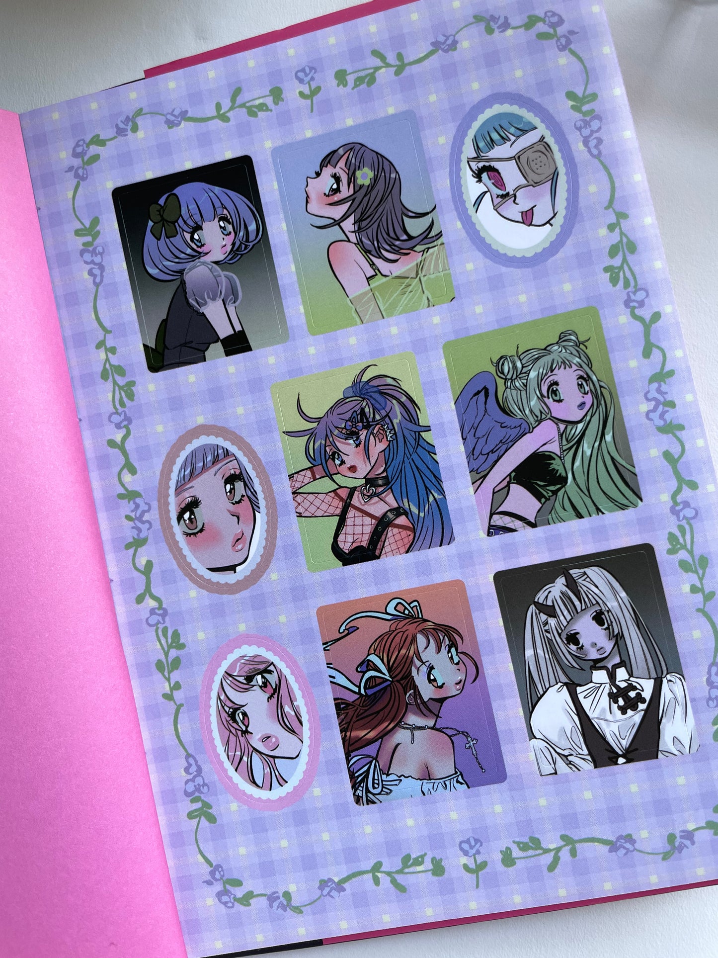 Domi World Sticker Book V1 Sticker Sheet