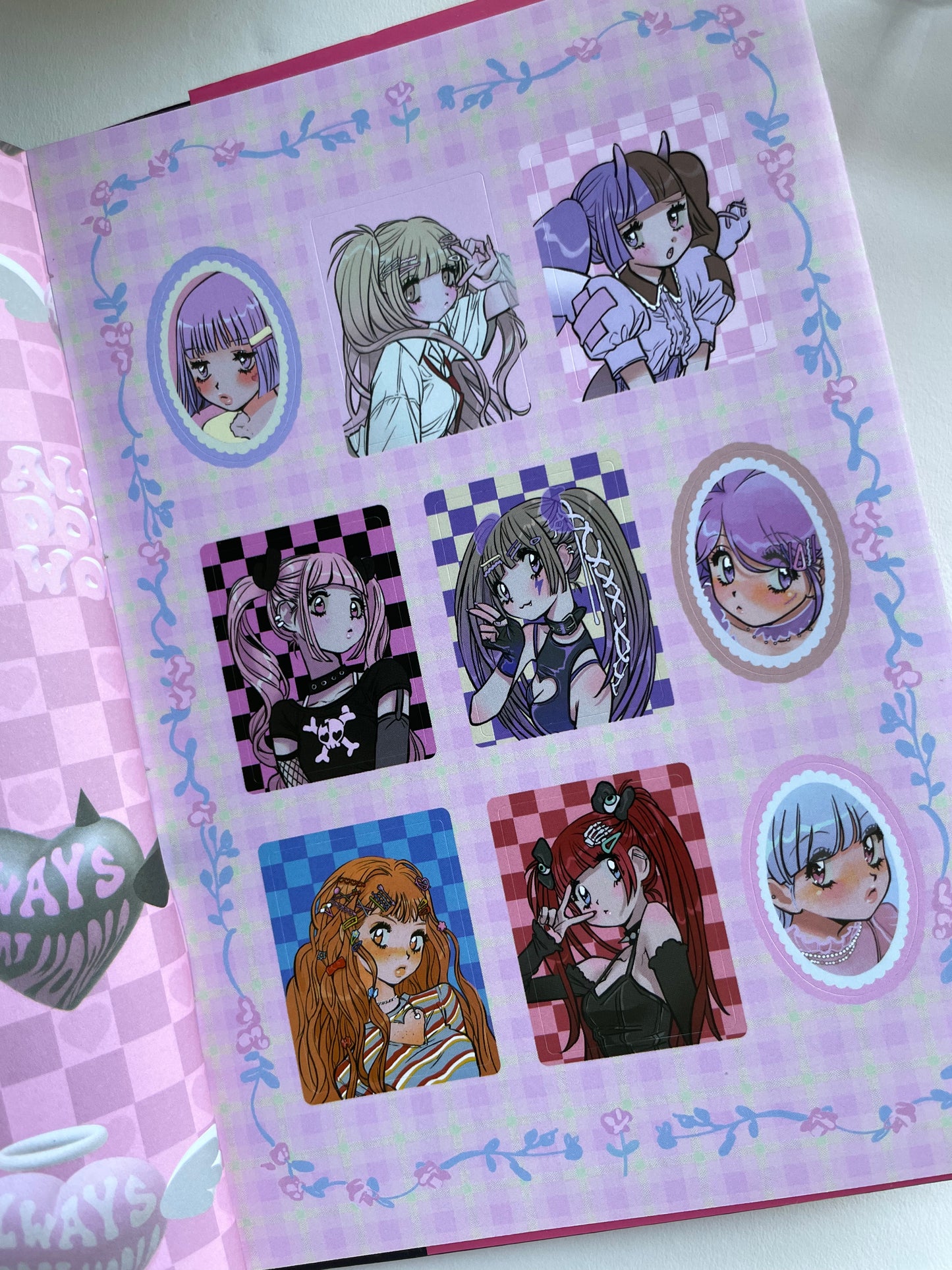 Domi World Sticker Book V1 Sticker Sheet