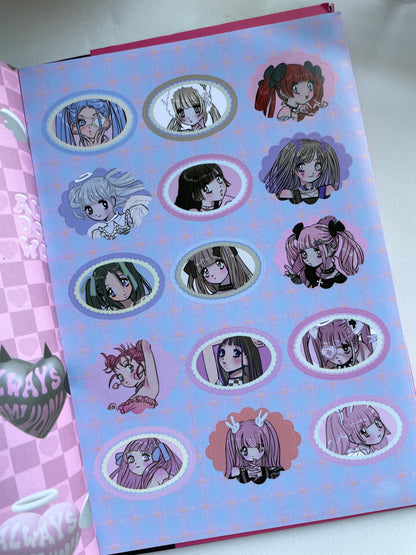 Domi World Sticker Book V1 Sticker Sheet