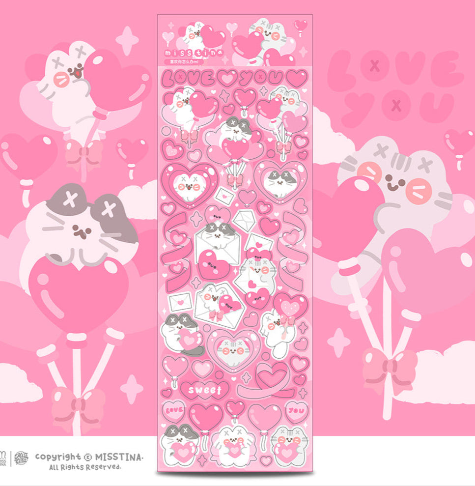 Misstina Love Letter Sticker