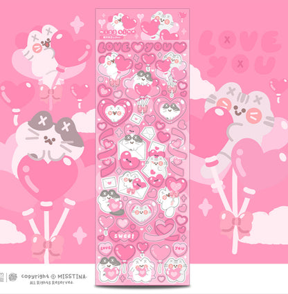 Misstina Love Letter Sticker