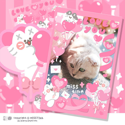 Misstina Love Letter Sticker