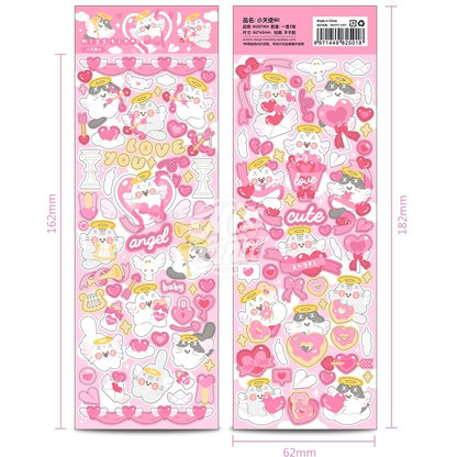 Misstina Kitty Angel Sticker