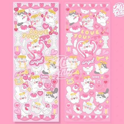 Misstina Kitty Angel Sticker