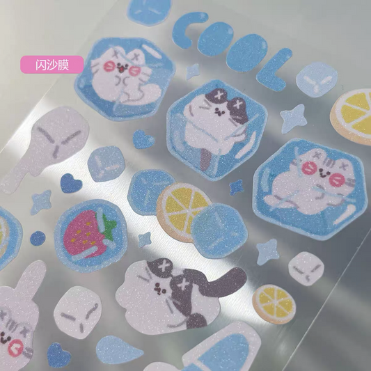 Misstina Ice Cube Sticker