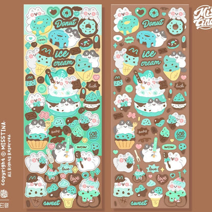 Misstina Mint Chocolate Sticker
