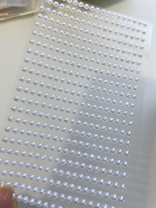 Pearl Deco Sticker #1