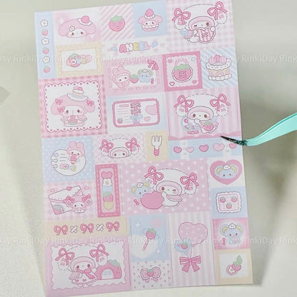 Strawberry Cake Melody Sticker