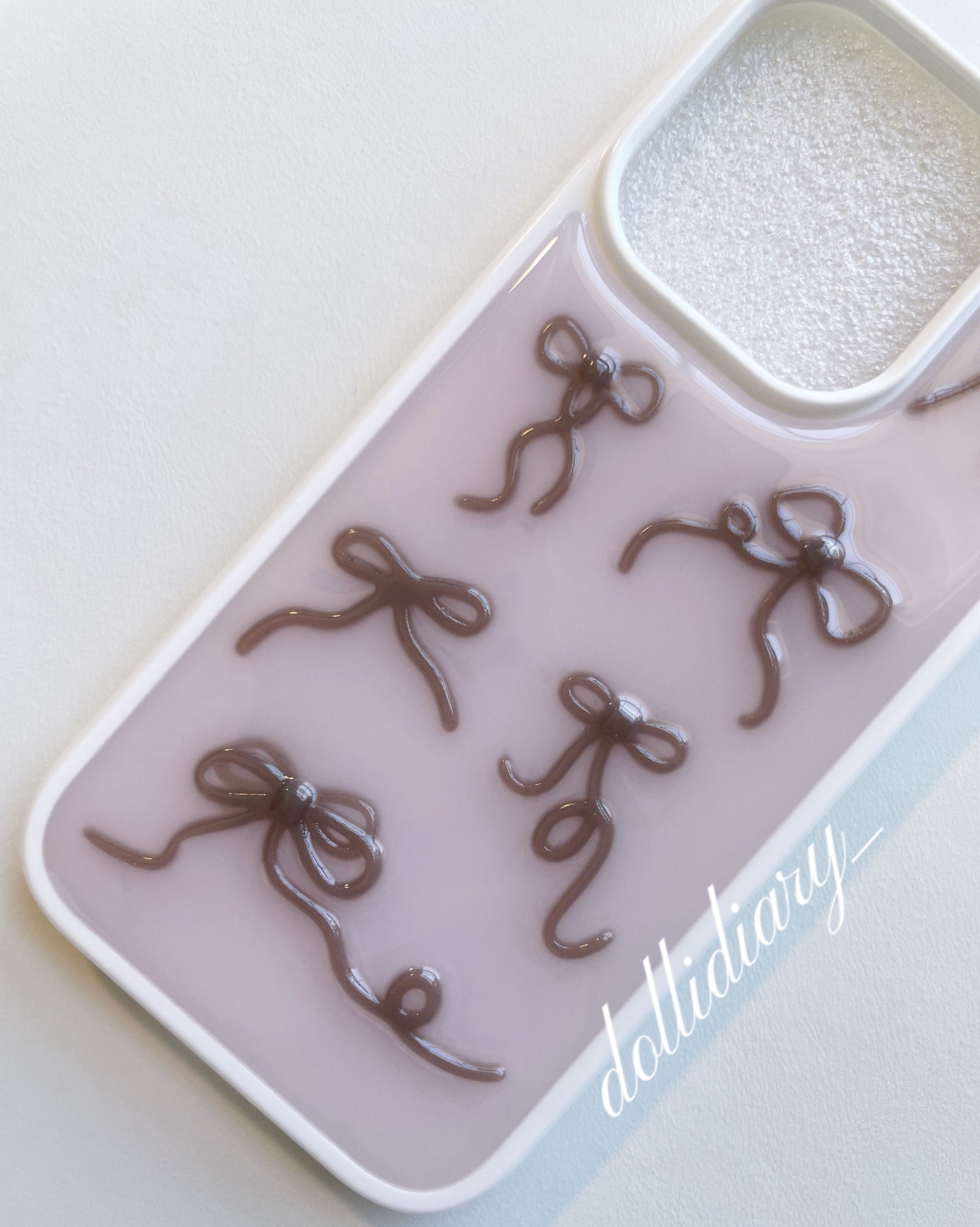 [Handmade] Ribbon Phone Case