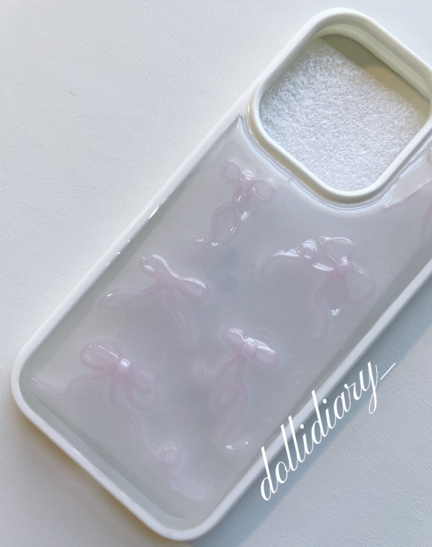 [Handmade] Ribbon Phone Case