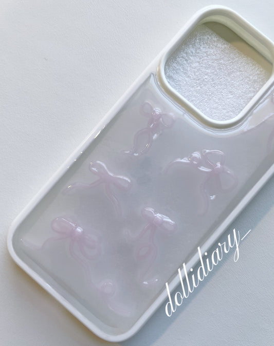 [Handmade] Ribbon Phone Case