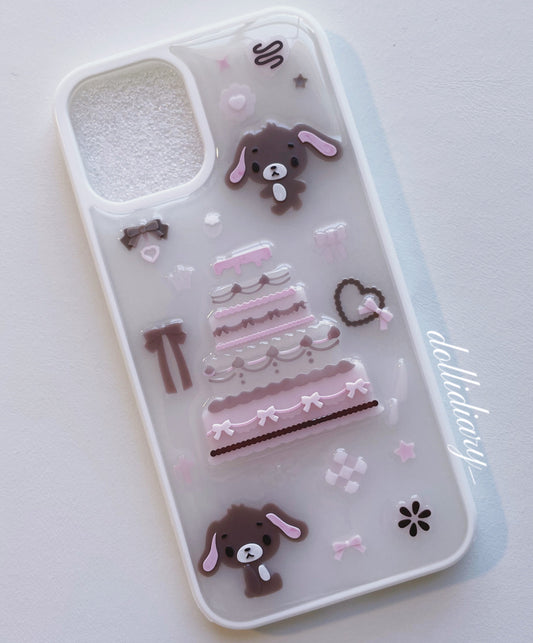 [Handmade] Bunnies Phone Case