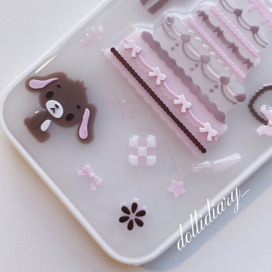 [Handmade] Bunnies Phone Case