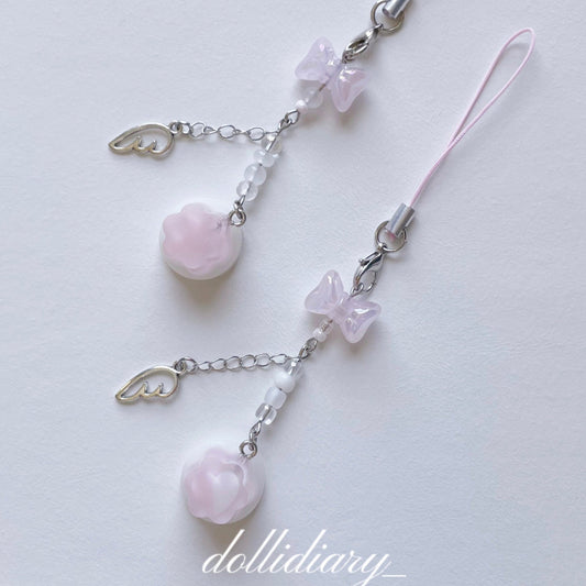 [Handmade] Jelly Pudding✧ Resin Phone Charm