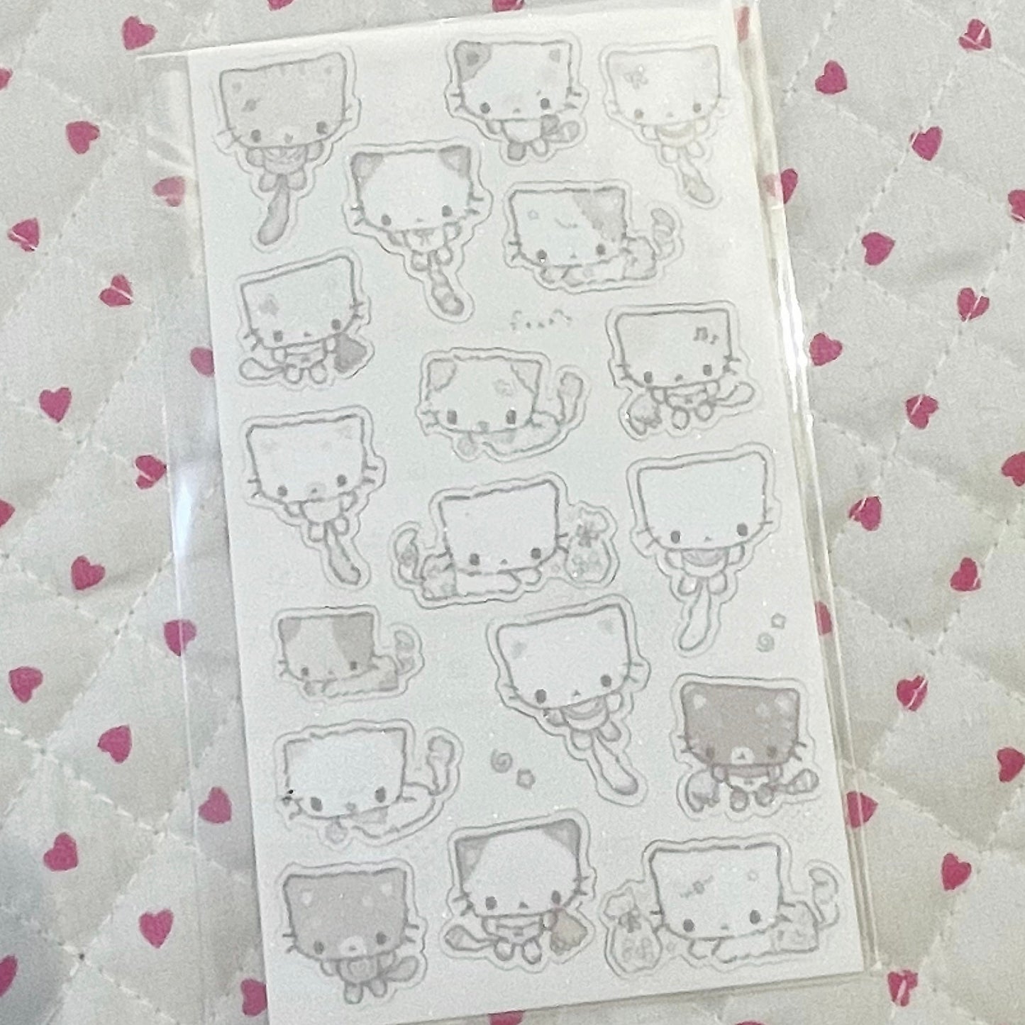Natsu Nyaa Stickers