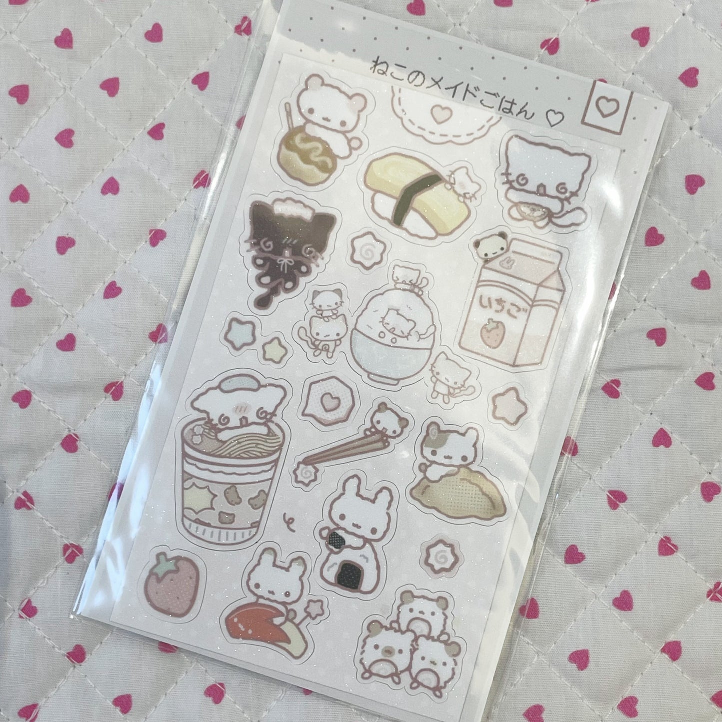 Natsu Nyaa Stickers