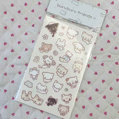Natsu Nyaa Stickers