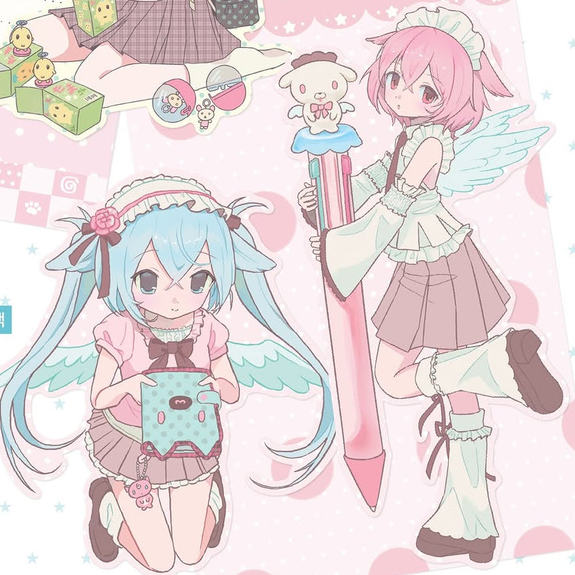 [Earth Attack] Diary Fairy Sticker Pack