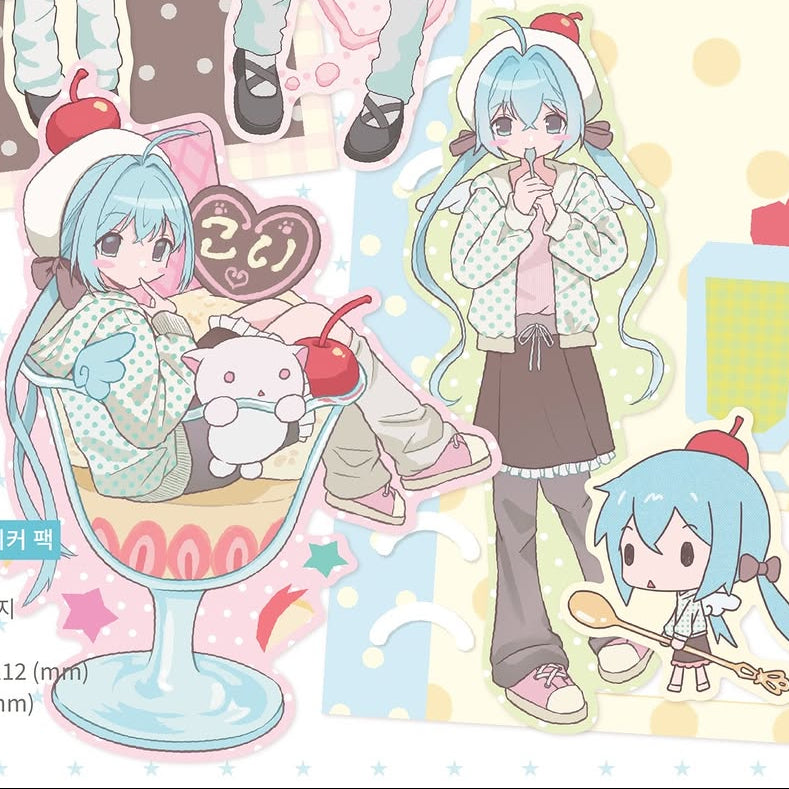 [Earth Attack] Parfait Sticker Pack