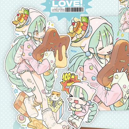 [SW] 100% Real Love Sticker & Card Set