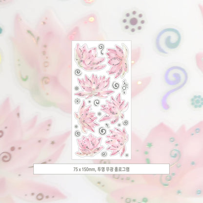 [St2krs] Lotus Flower Sticker